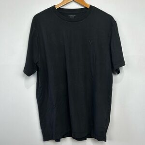 AMERICAN EAGLE Faded Black Crewneck Tshirt LARGE